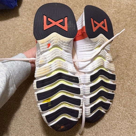 Nike Pink and White Athletic Sneakers - Picture 3 of 6